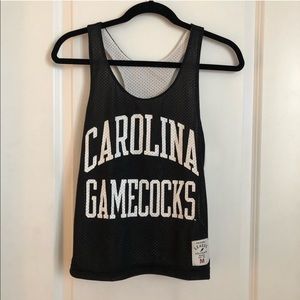 Carolina Gamecocks college reversible jersey tank